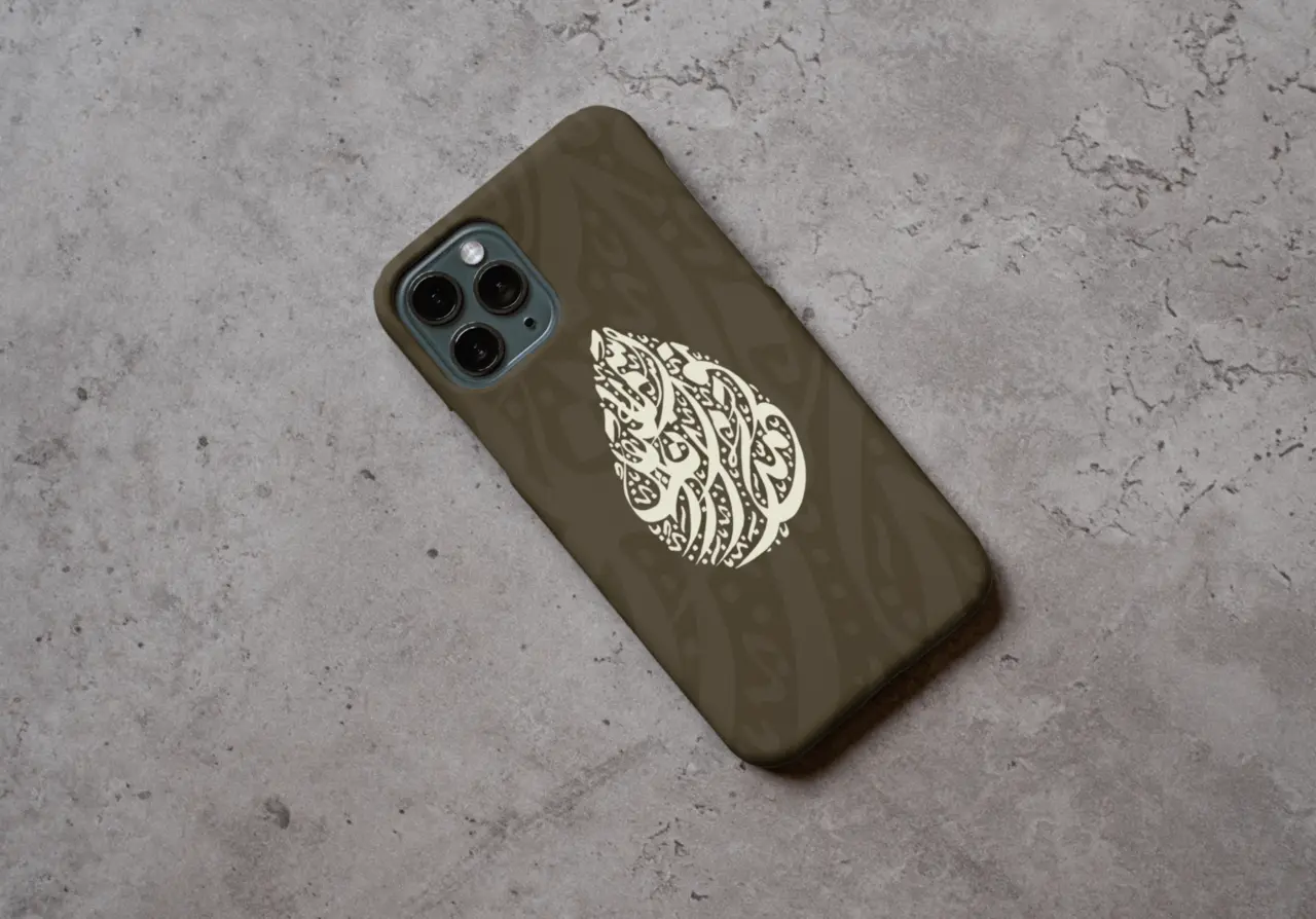 Custom casing HP kaligrafi